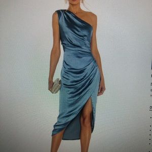 Elliatt Cassini Dress Blue Small